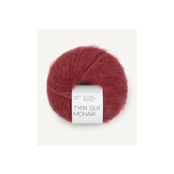 Tynn Silk mohair, Rustic rose