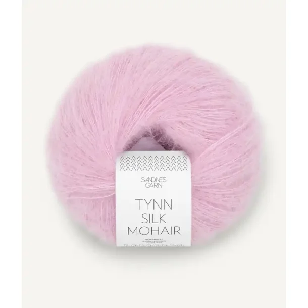 Tynn Silk Mohair, Pink Lilac