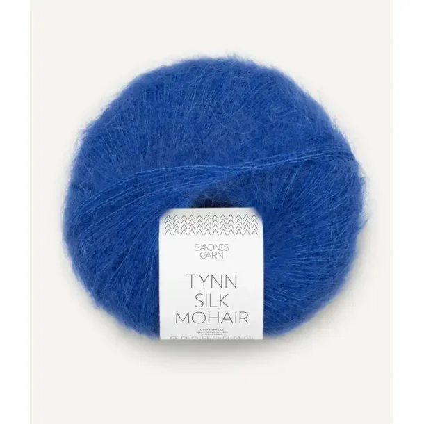 Tynn Silk Mohair, Dazzling blue