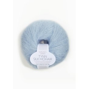 Tynn Silk mohair, Lys bl�