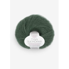 Tynn Silk mohair, Dyp skoggr�nn