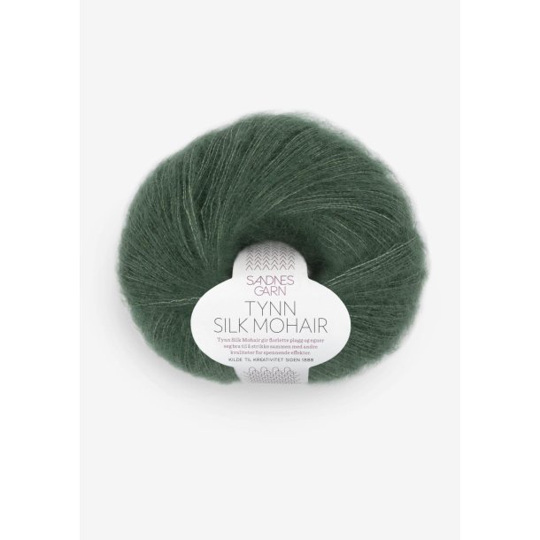 Tynn Silk mohair, Dyp skoggr�nn