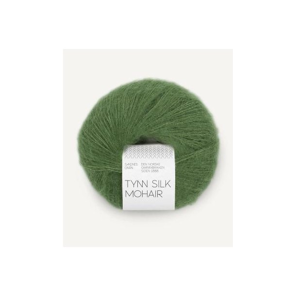 Tynn Silk Mohair, Vineyard green