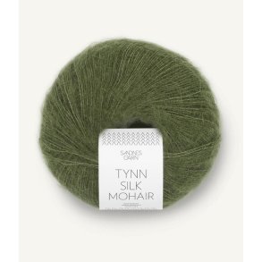 Tynn Silk mohair, Olivengr�n