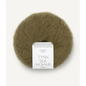 Tynn Silk Mohair, Dark Olive