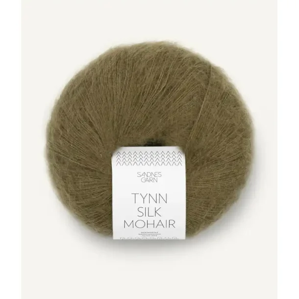 Tynn Silk Mohair, Dark Olive