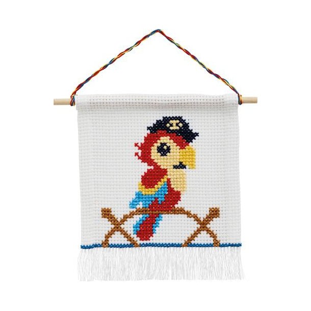 B�rnebroderi, Papeg�je