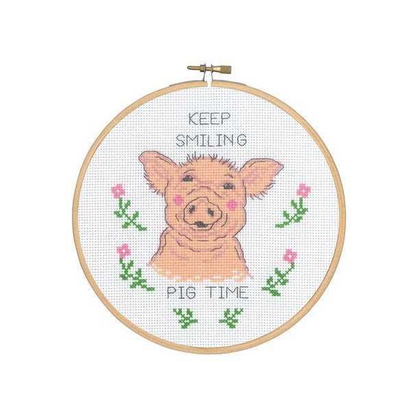 Keep smiling pig time