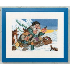 Trolde holder frokost, billede