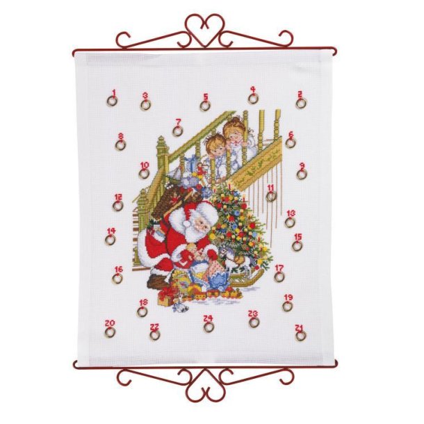 Julemand med to b�rn, Julekalender