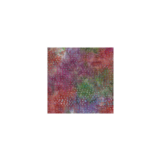 Batik Multi orange dots