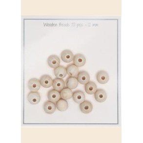 Tr�perler 12mm 20 stk