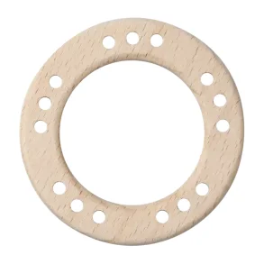 Wooden ring m/huller