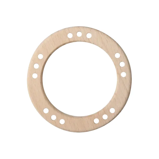 Wooden ring m/huller