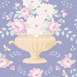 Happy campers Flowerbees blue