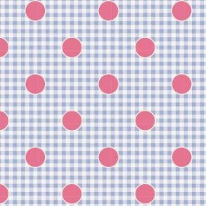 Happy campers Gingdot blue