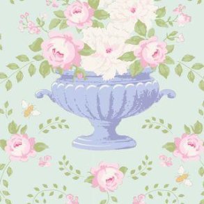 Happy campers Flowerbees Teal