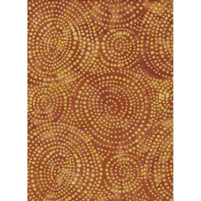 Batik Large circles Fire