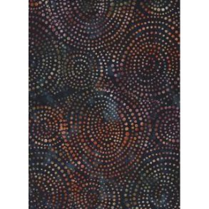 Batik Large circles Dark
