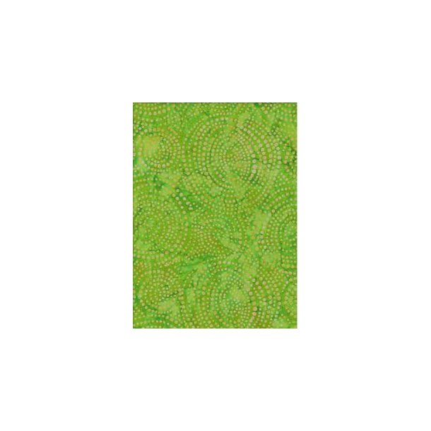Batik Large circles Light Green