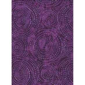 Batik Large circles Lilac