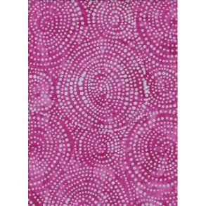 Batik Large circles Pink