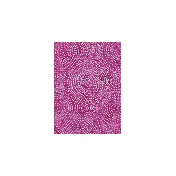 Batik Large circles Pink