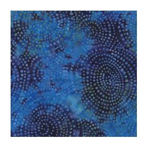 Batik Large circles Dark blue