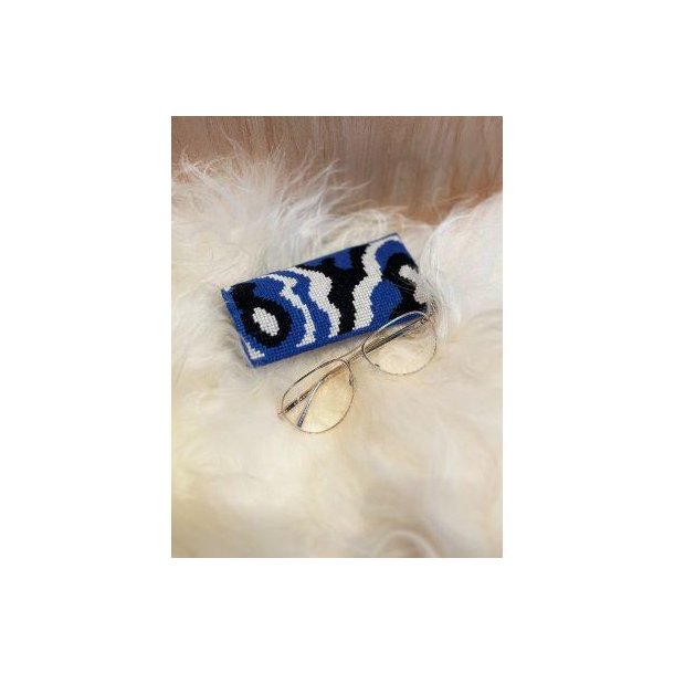 Blue wawes brilleetui