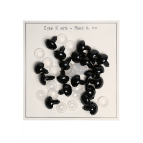 Sorte sikkerheds�jne 16 mm