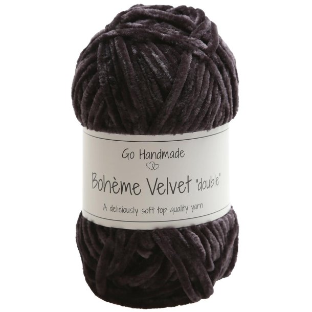 Boh�me velvet "double" Black