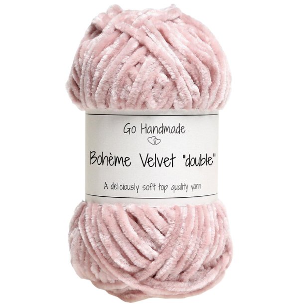 Boh�me velvet "double Soft Rosa