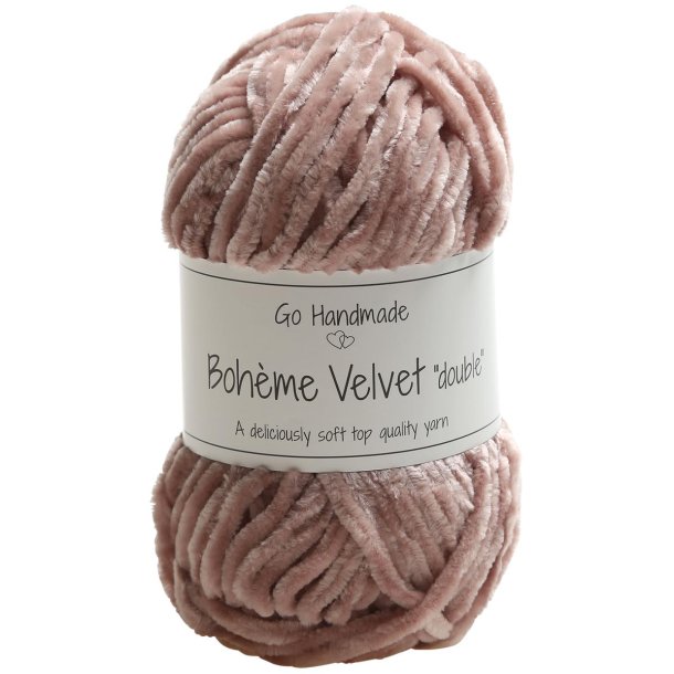 Boh�me velvet "double" Nude