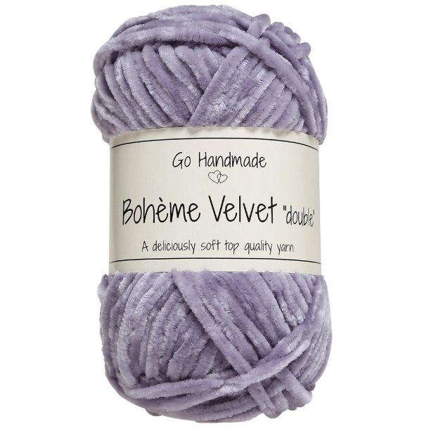 Boh�me velvet "double" Lavender