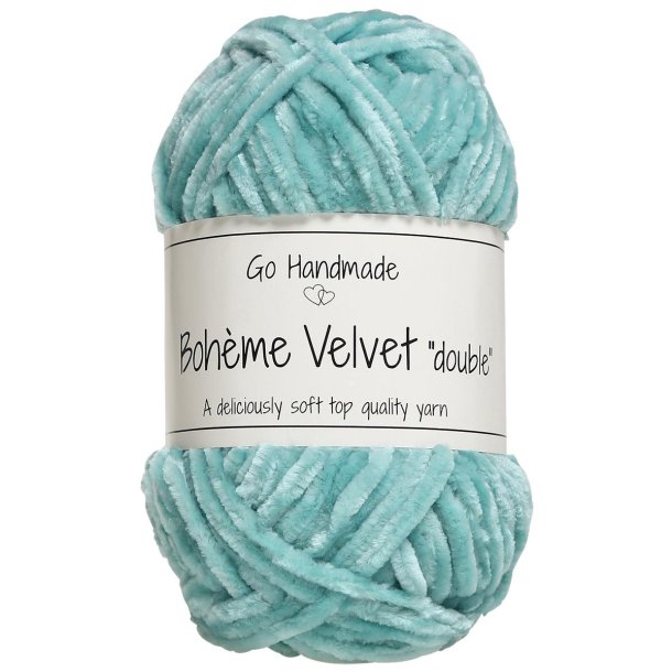 Boh�me velvet "double" Mint