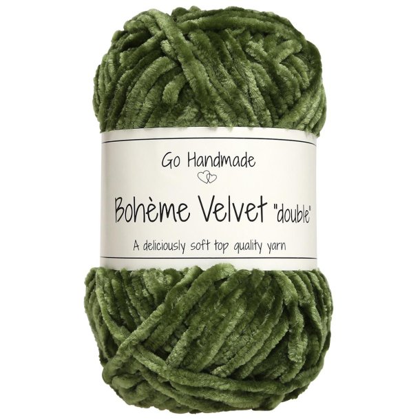 Boh�me velvet "double" Lime