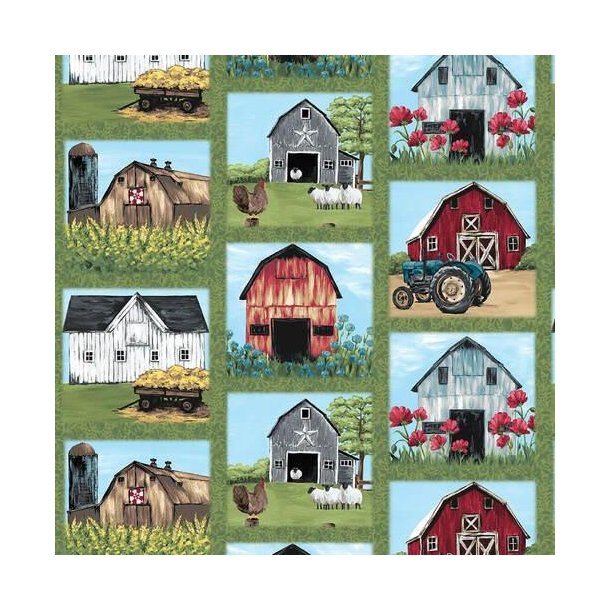Patchworkstof French Hill Farms