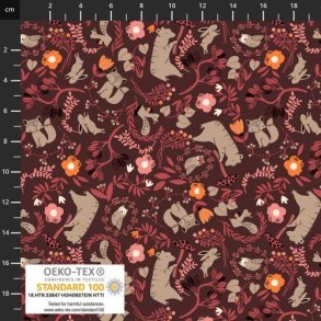 �kotex bomulds jersey m/Bj�rn, R�v, Hare mm.