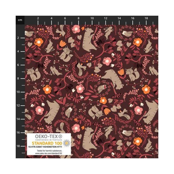 �kotex bomulds jersey m/Bj�rn, R�v, Hare mm.