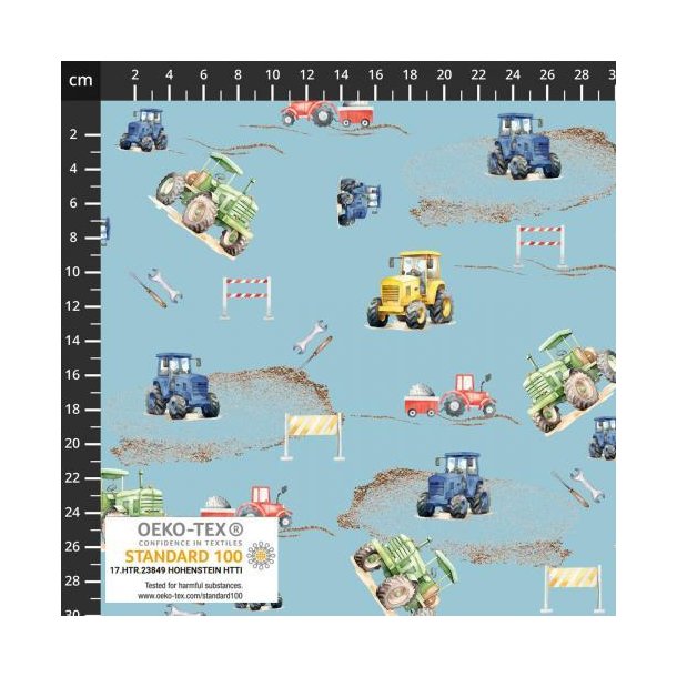 �kotex bomulds jersey m/Traktor