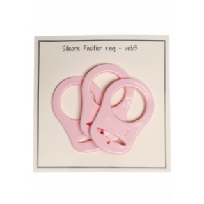 O-ring med adapter til sut Baby pink