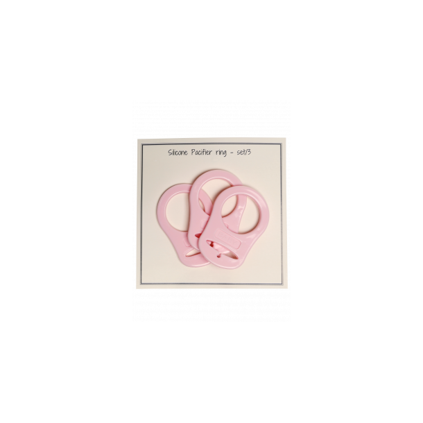 O-ring med adapter til sut Baby pink