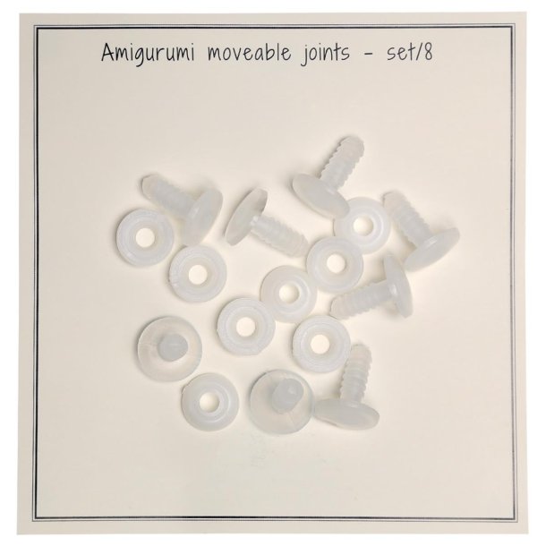 Bev�gelig led, amigurumi 15 mm