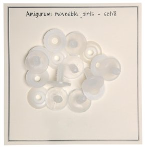 Bev�gelig led, amigurumi 20 mm