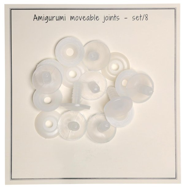 Bev�gelig led, amigurumi 20 mm