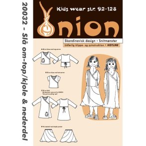 Sl� om-sl�/-kjole og nederdel str. 92-128