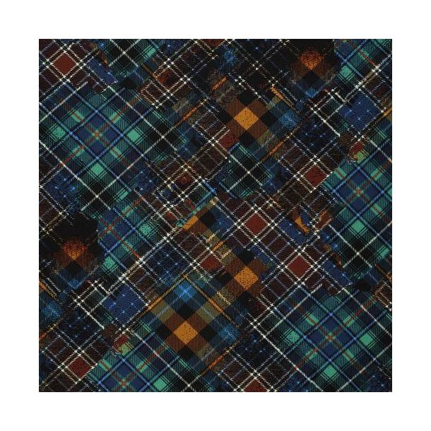 Viscose Spandex Check mix