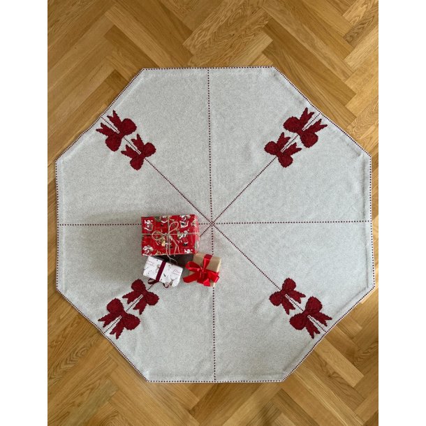 R�de sl�jferm Juletr�st�ppe