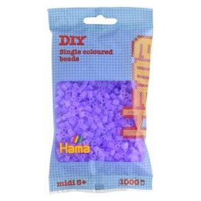 Hama Midi, Transperant Lilla