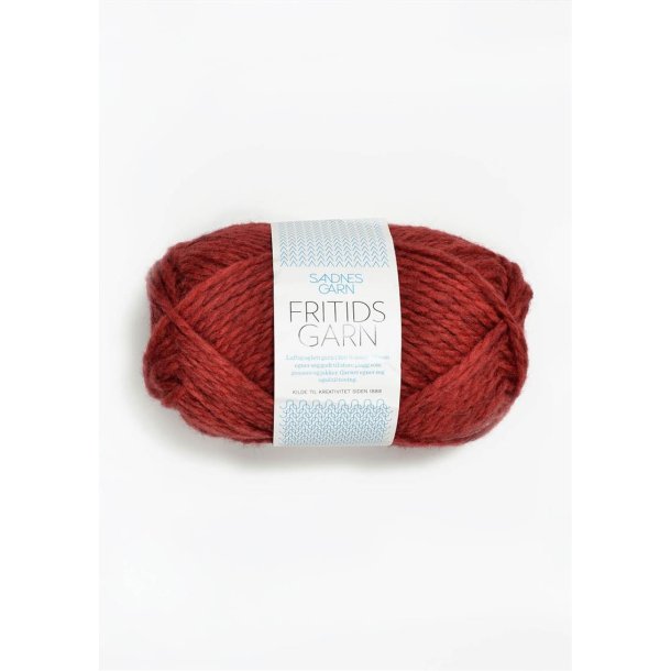 Fritidsgarn, R�dmeleret